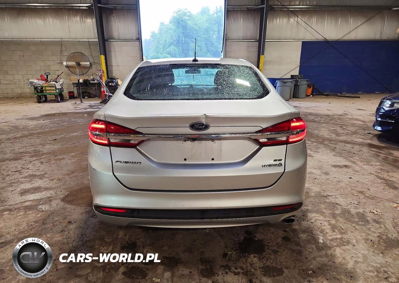 2017 Ford Fusion Se Hybrid VIN:3FA6P0LU0HR385386 - 6