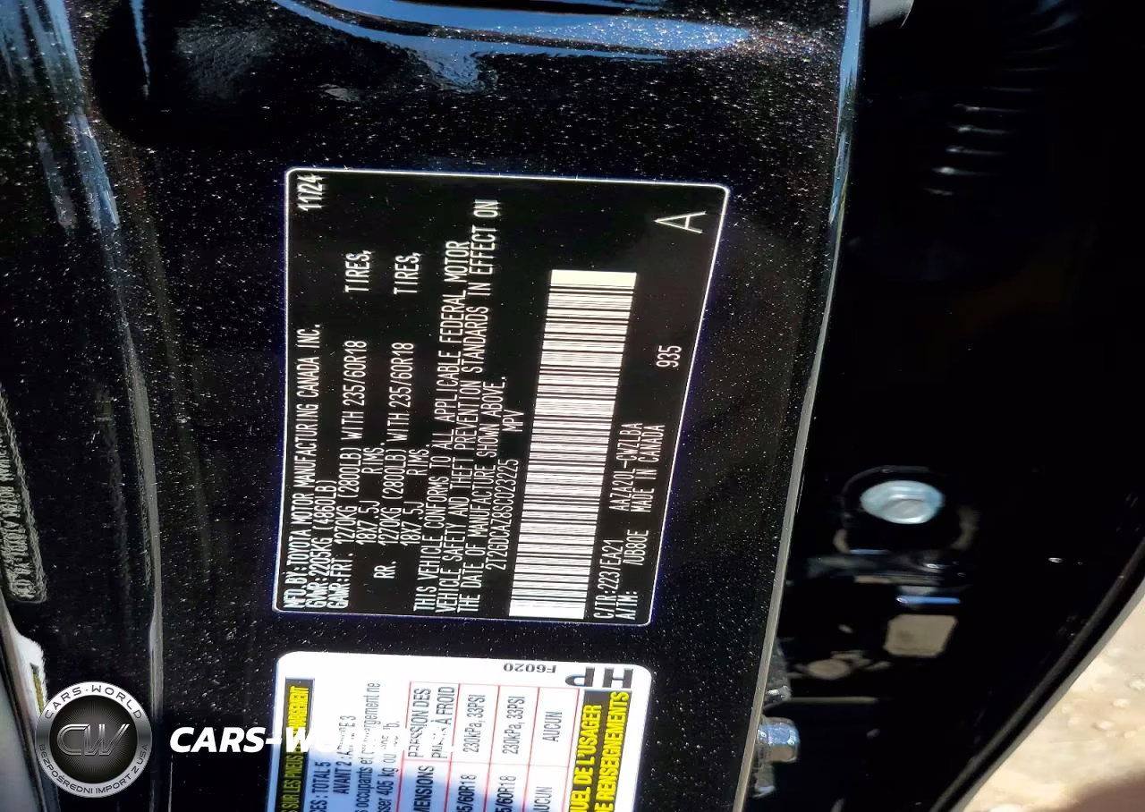 2025 Lexus Nx 250 Premium VIN:2T2GDCAZ8SC023225 - 12