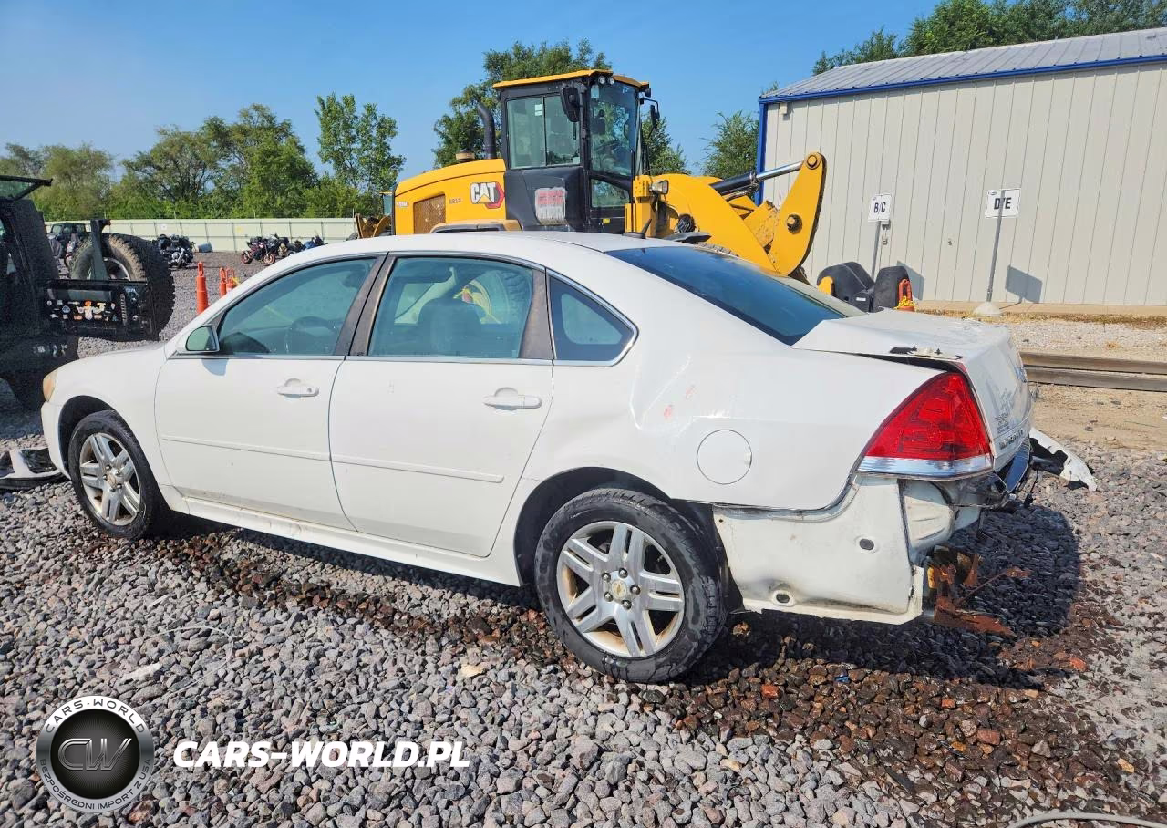 2012 Chevrolet Impala Lt VIN:2G1WG5E32C1103489 - 2