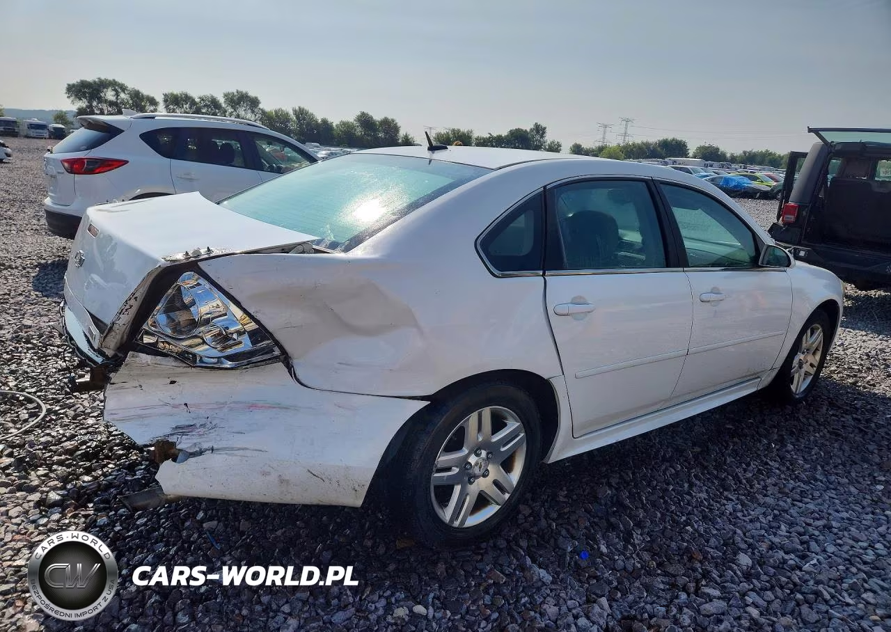 2012 Chevrolet Impala Lt VIN:2G1WG5E32C1103489 - 3