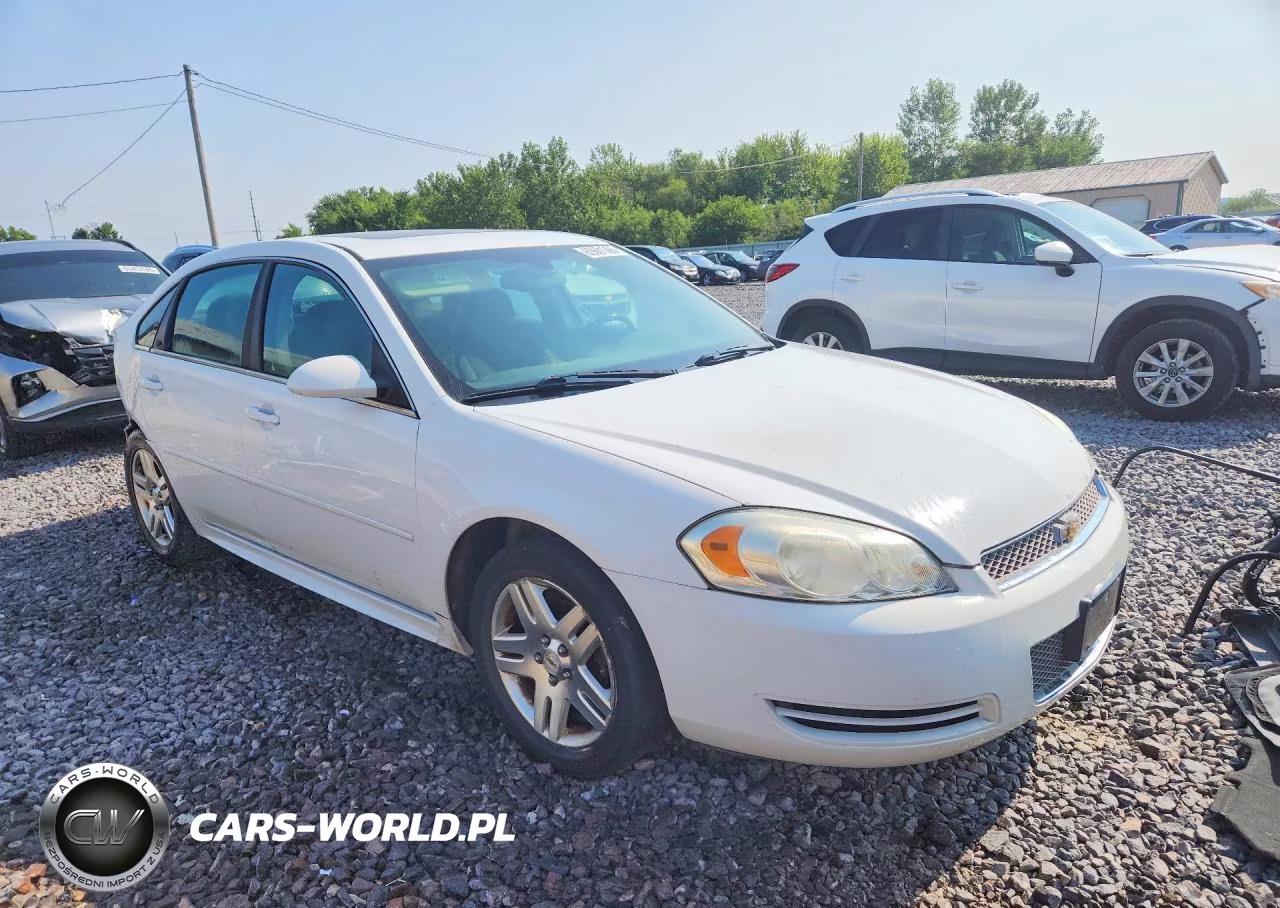 2012 Chevrolet Impala Lt VIN:2G1WG5E32C1103489 - 4