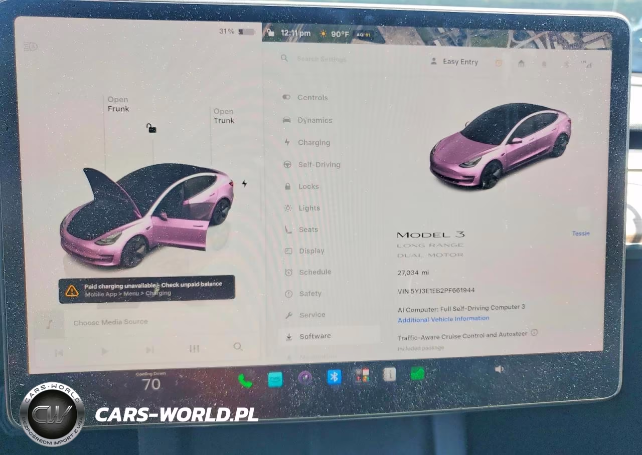2023 Tesla Model 3 Long Range Dual Motor All-Wheel Drive VIN:5YJ3E1EB2PF661944 - 9