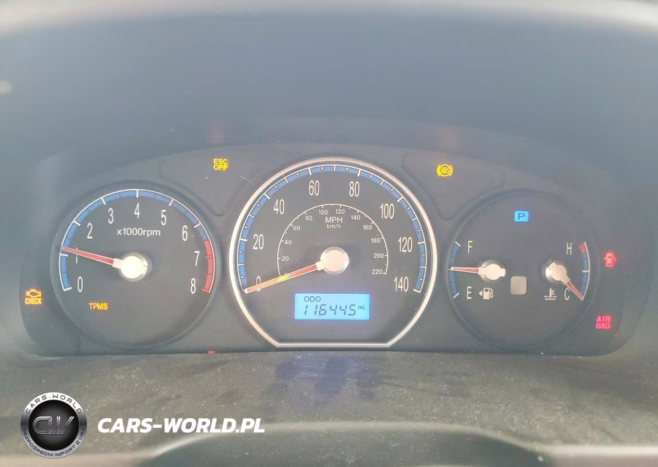 2009 Hyundai Santa Fe Gls VIN:5NMSG13D29H319826 - 9