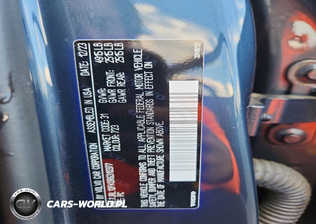 2024 Volvo S60 Core VIN:7JRL12FK0RG310377 - 12
