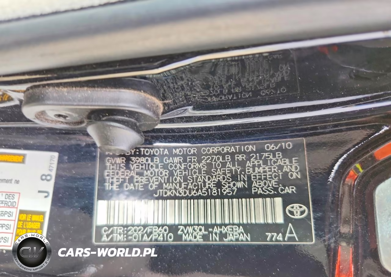 2010 Toyota Prius Ii VIN:JTDKN3DU6A5181957 - 12