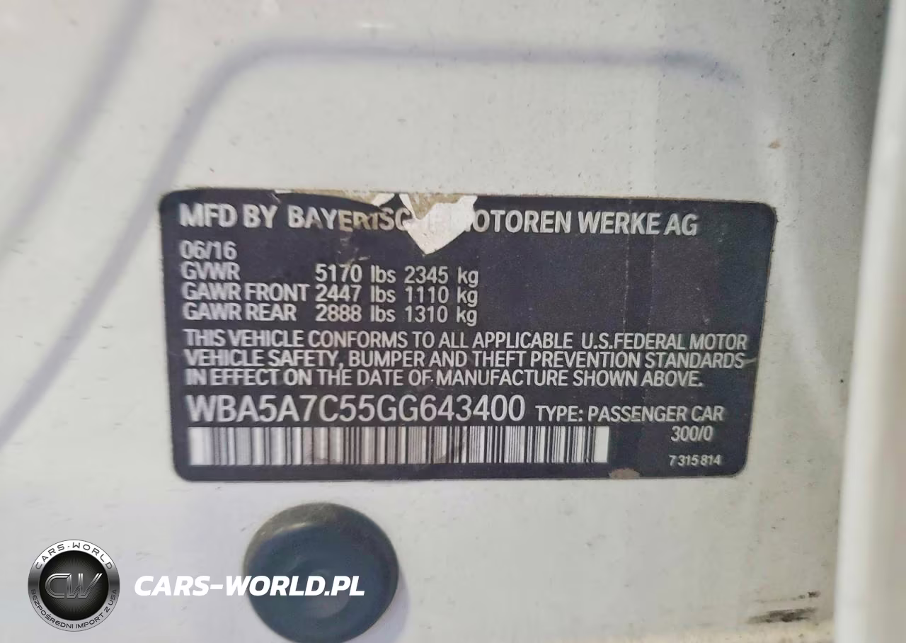 2016 BMW 528 Xi VIN:WBA5A7C55GG643400 - 12