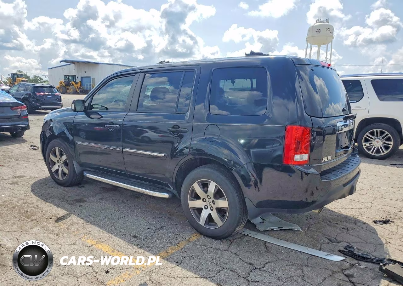 2012 Honda Pilot Touring VIN:5FNYF3H99CB018105 - 2