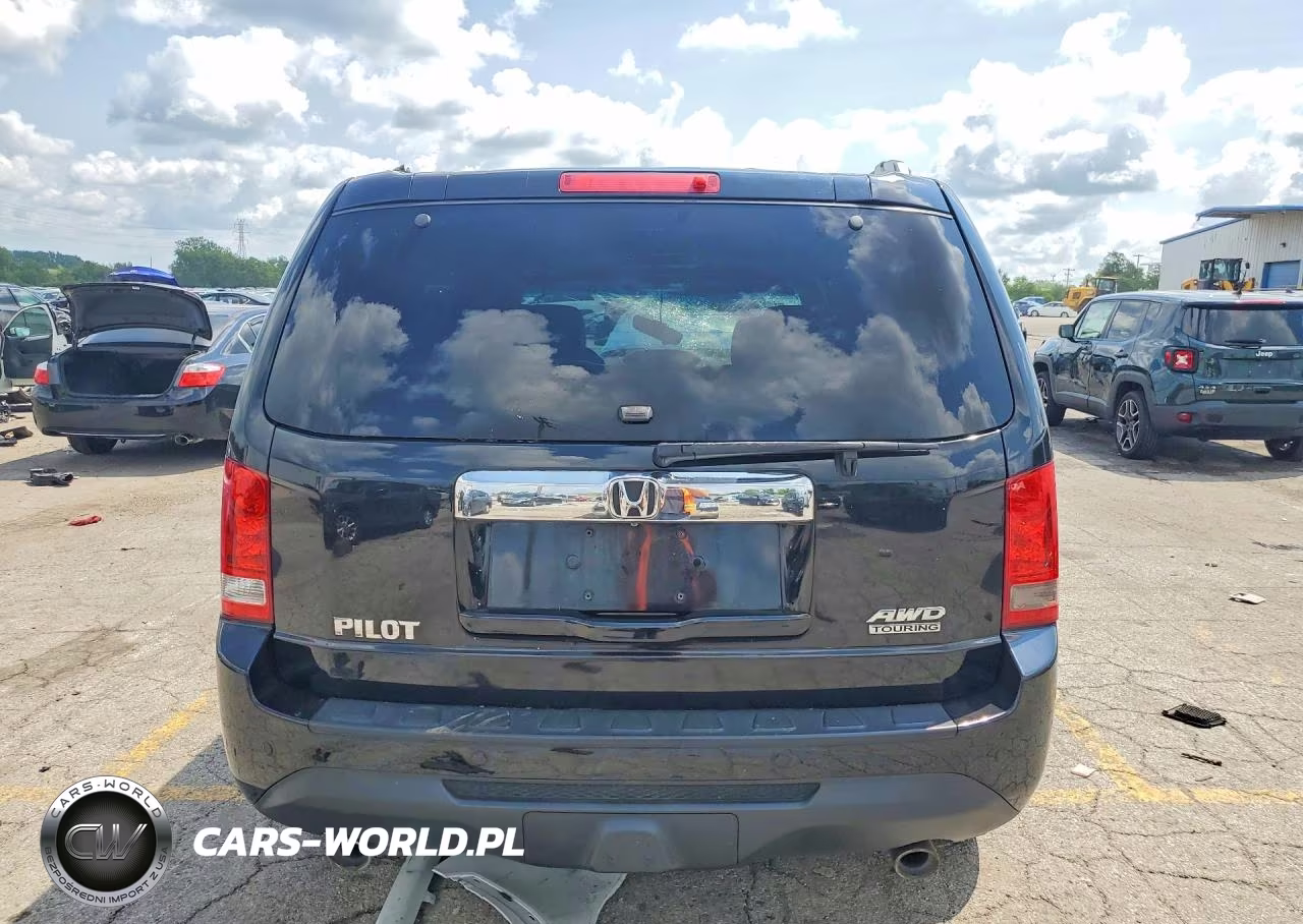 2012 Honda Pilot Touring VIN:5FNYF3H99CB018105 - 6