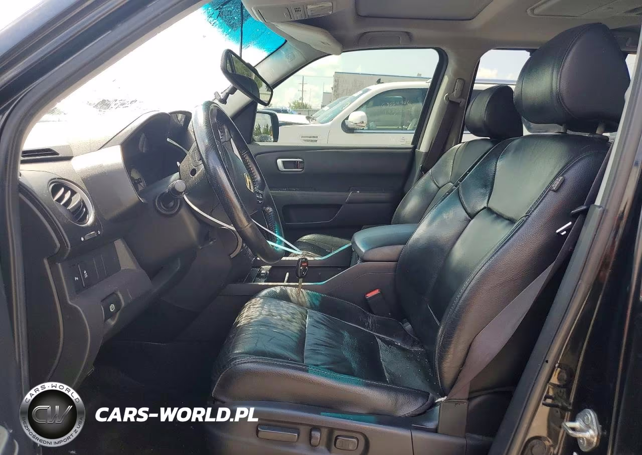 2012 Honda Pilot Touring VIN:5FNYF3H99CB018105 - 7