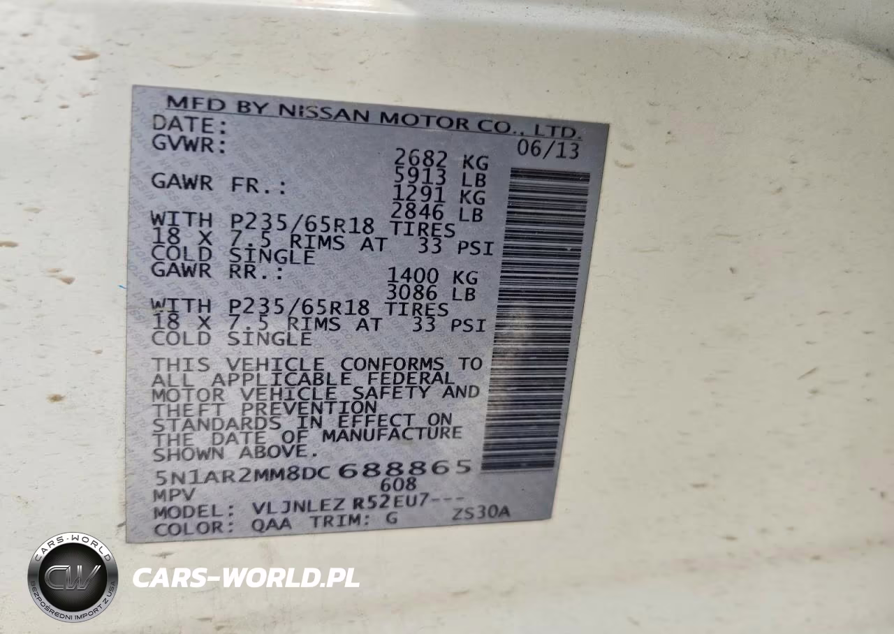 2013 Nissan Pathfinder S VIN:5N1AR2MM8DC688865 - 13