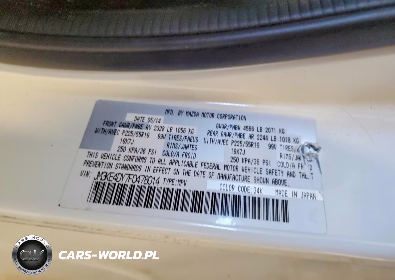 2015 Mazda Cx-5 Gt VIN:JM3KE4DY7F0478014 - 13
