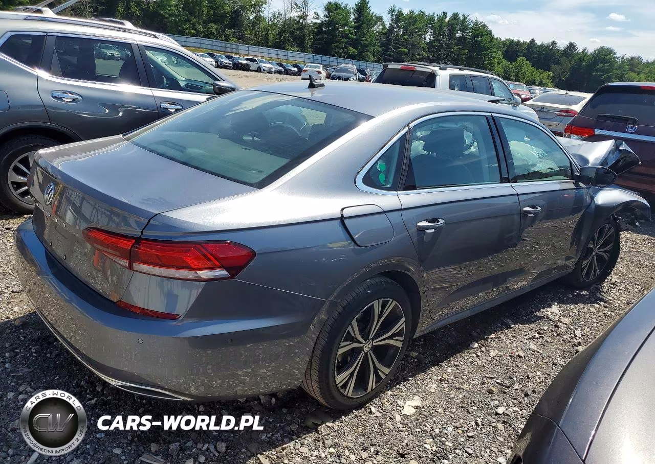 2020 Volkswagen Passat Sel VIN:1VWCA7A33LC015216 - 3