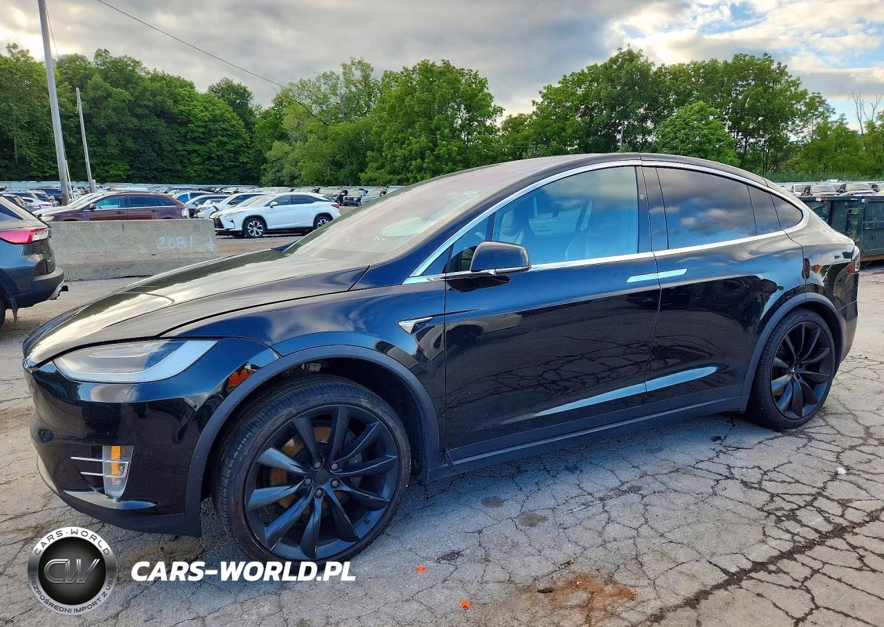 2019 Tesla Model X VIN:5YJXCAE2XKF181439 - 1