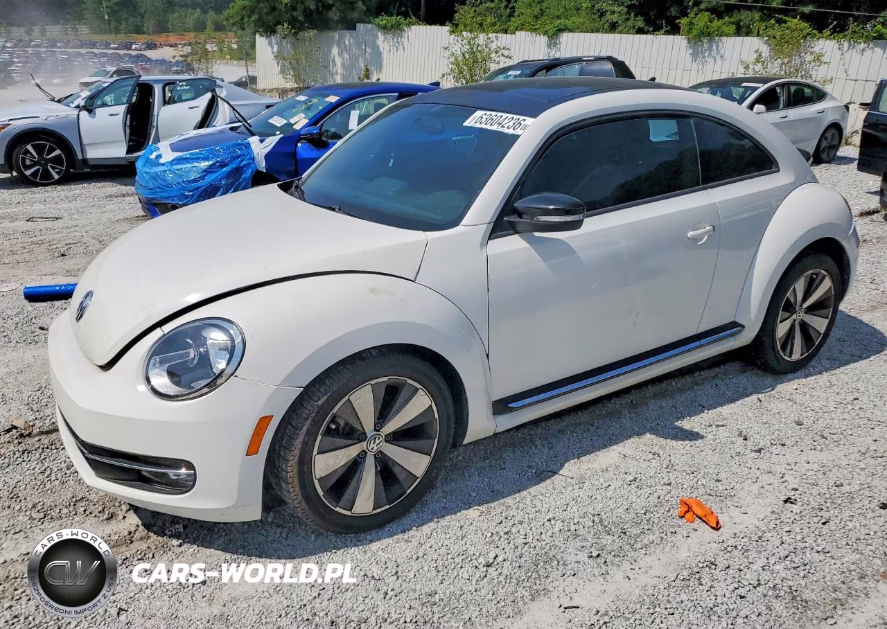 2012 Volkswagen Beetle Turbo VIN:3VWVA7AT4CM650632 - 1