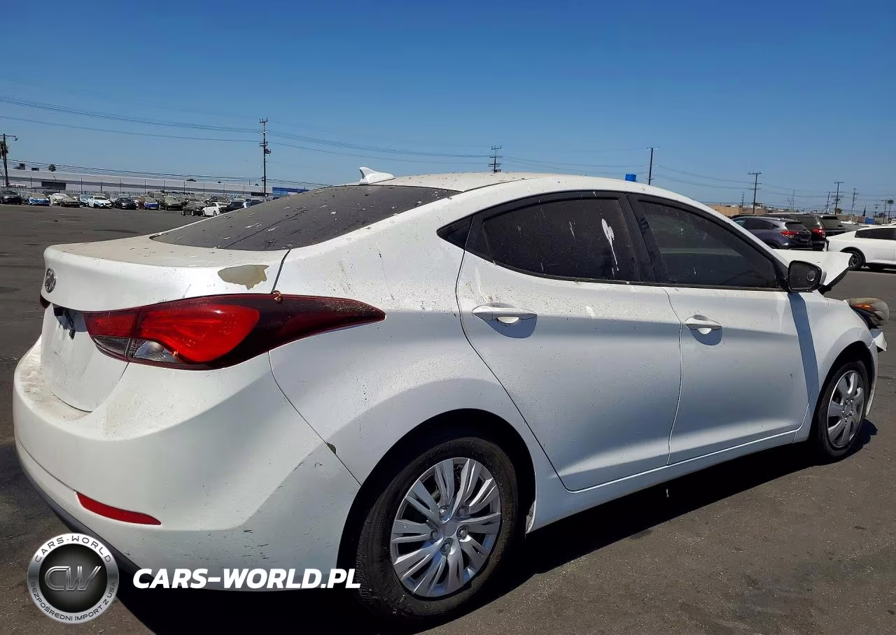 2016 Hyundai Elantra Se VIN:5NPDH4AE9GH772022 - 3
