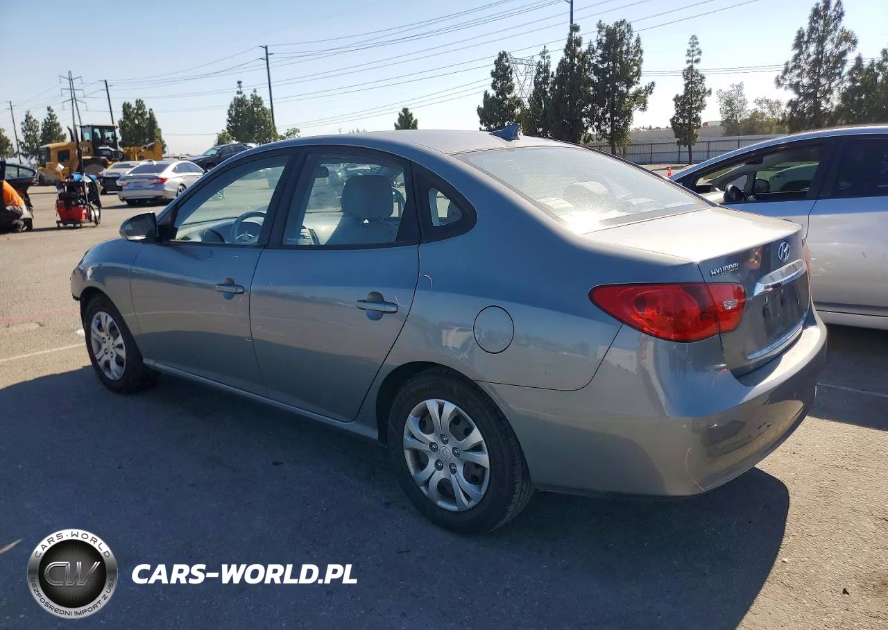 2010 Hyundai Elantra Gls VIN:KMHDU4AD7AU193347 - 2