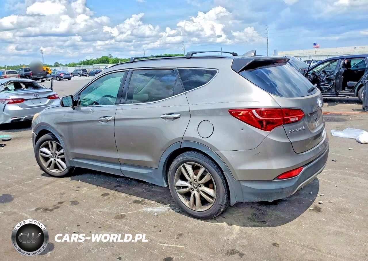 2013 Hyundai Santa Fe Sport Gl VIN:5XYZU3LA1DG110136 - 2