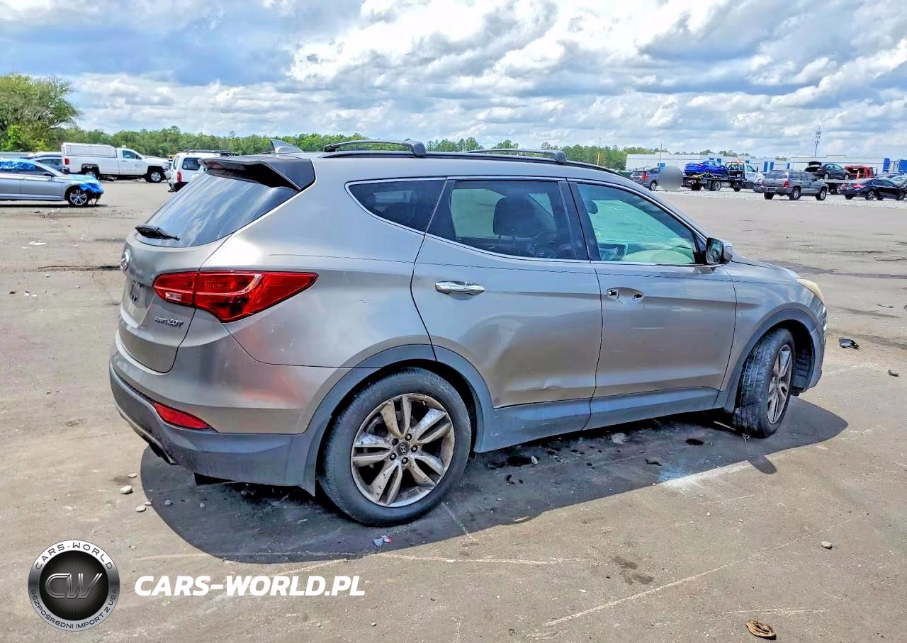 2013 Hyundai Santa Fe Sport Gl VIN:5XYZU3LA1DG110136 - 3