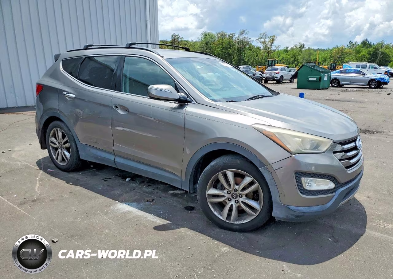 2013 Hyundai Santa Fe Sport Gl VIN:5XYZU3LA1DG110136 - 4