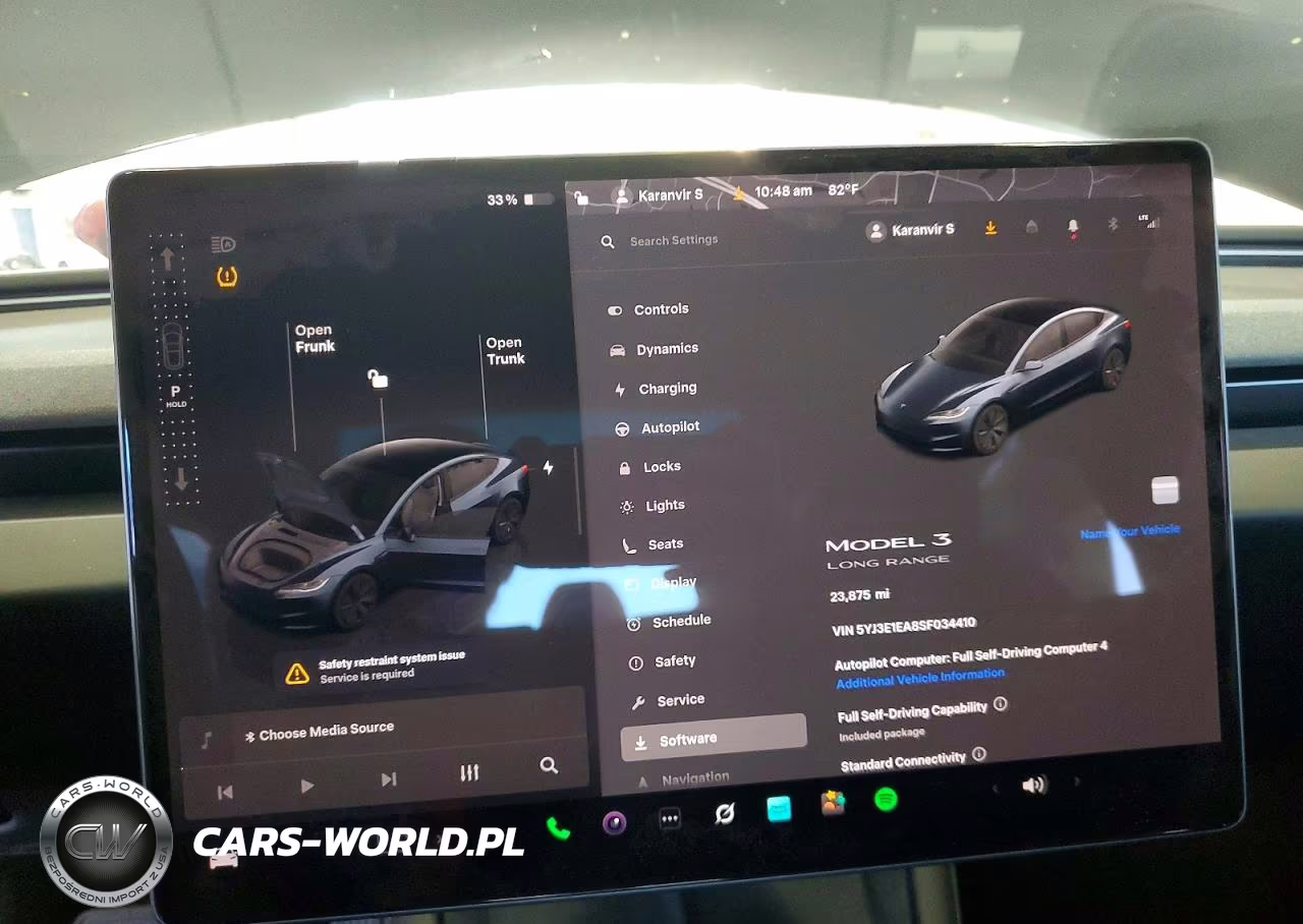2025 Tesla Model 3 VIN:5YJ3E1EA8SF034410 - 9