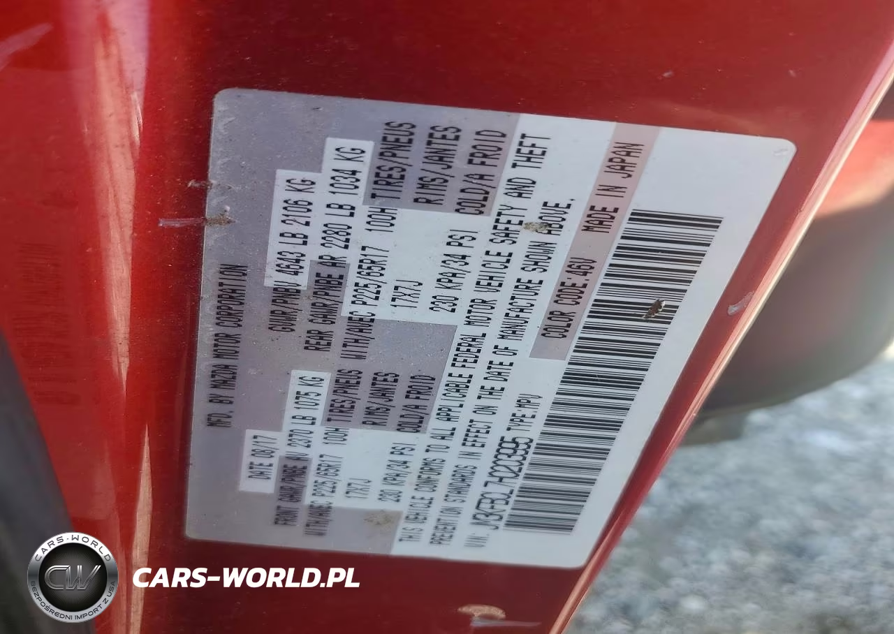 2017 Mazda Cx-5 Touring VIN:JM3KFBCL7H0203995 - 12