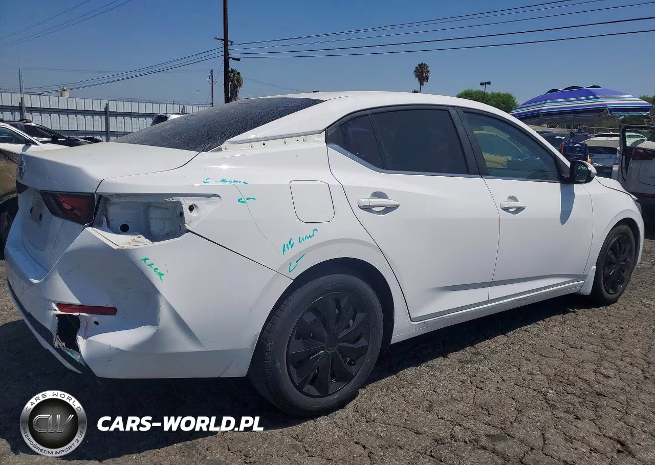 2020 Nissan Sentra S VIN:3N1AB8BVXLY210768 - 3