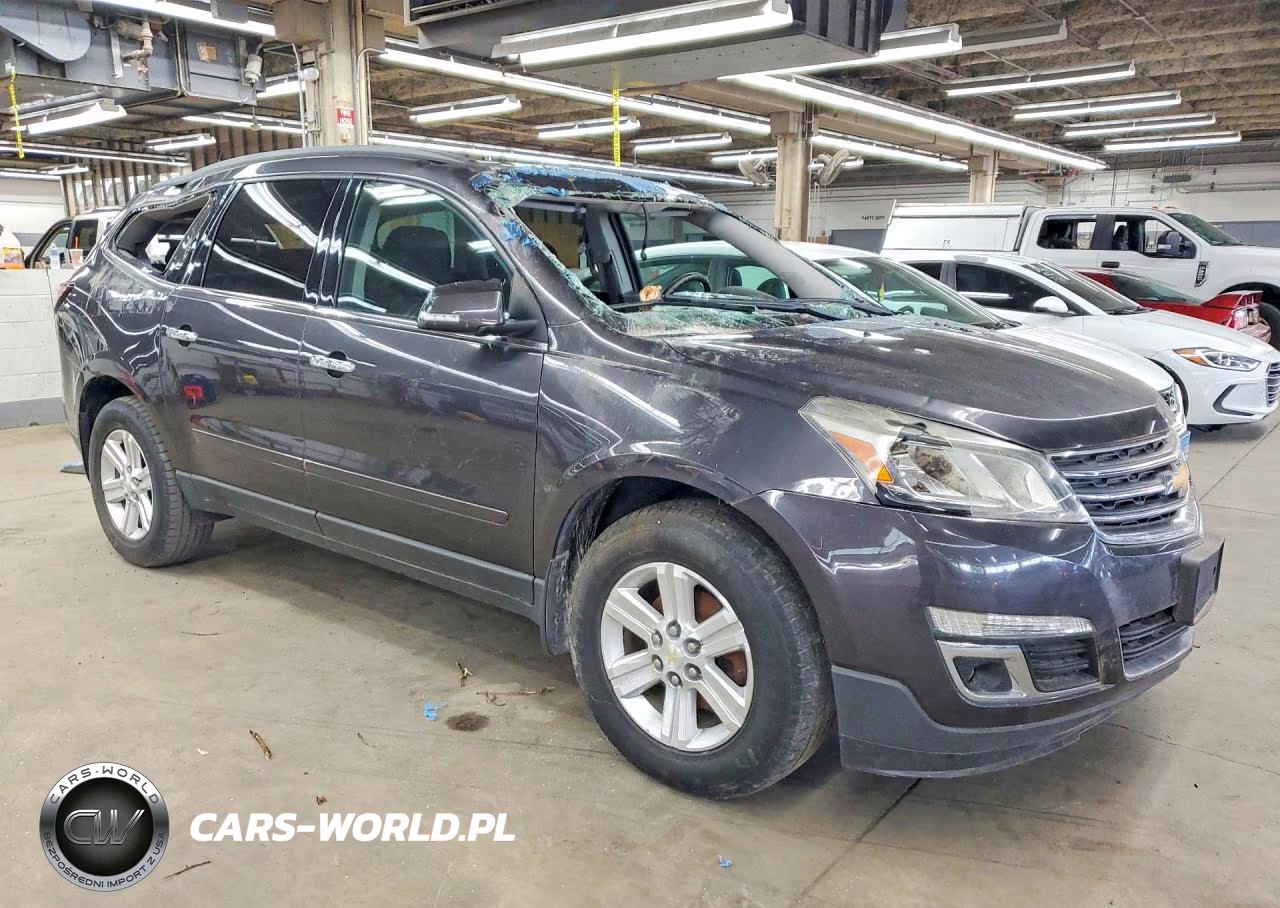 2014 Chevrolet Traverse Lt VIN:1GNKVGKD1EJ372927 - 4