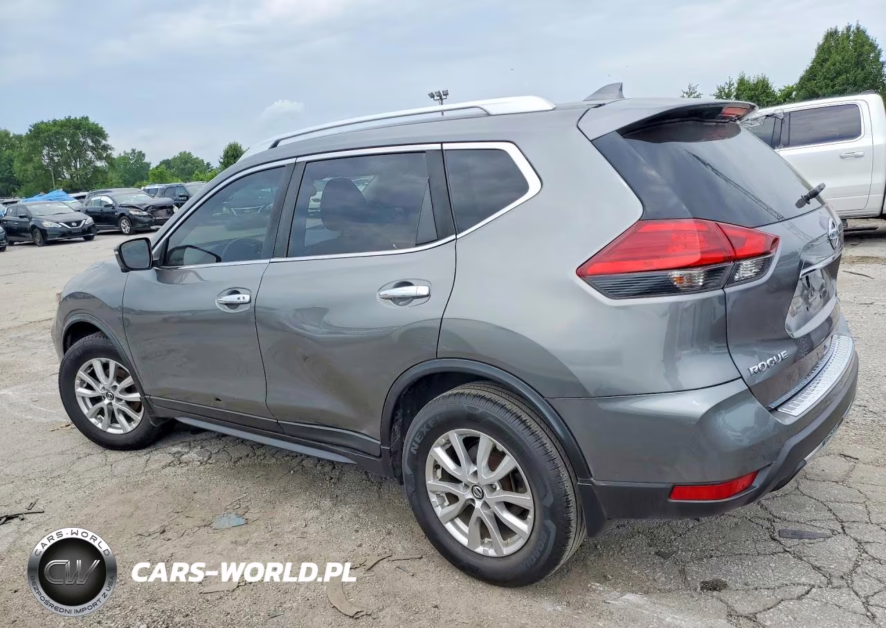 2017 Nissan Rogue Sv VIN:JN8AT2MV9HW021360 - 2