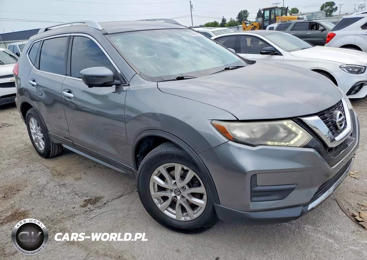 2017 Nissan Rogue Sv VIN:JN8AT2MV9HW021360 - 4