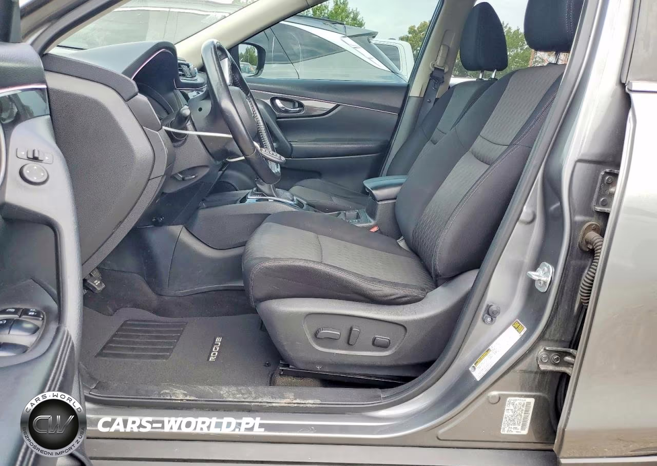 2017 Nissan Rogue Sv VIN:JN8AT2MV9HW021360 - 7