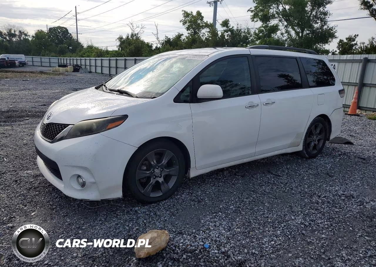 2015 Toyota Sienna Sport VIN:5TDXK3DC1FS621607 - 1