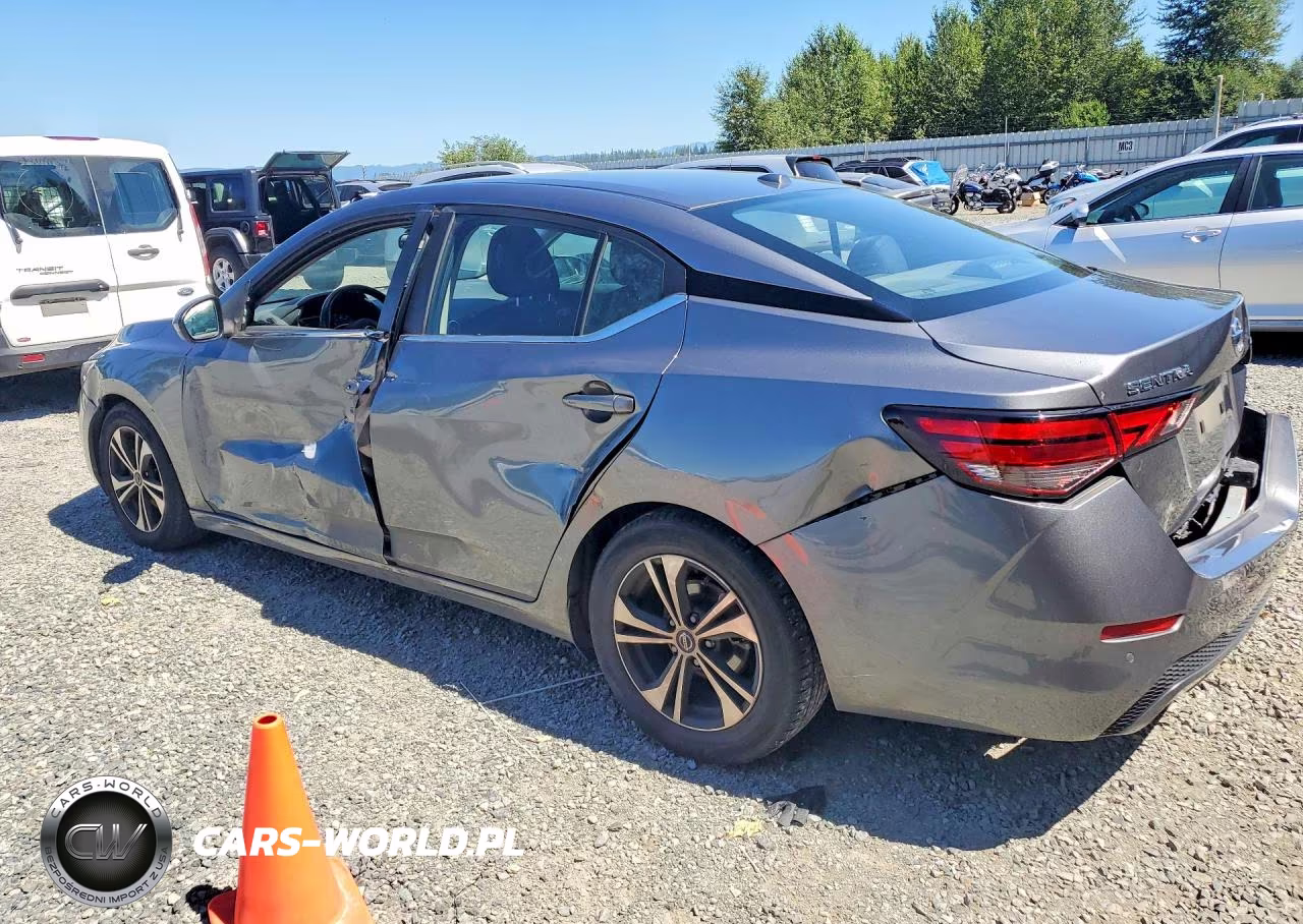 2022 Nissan Sentra Sv VIN:3N1AB8CV8NY288435 - 2