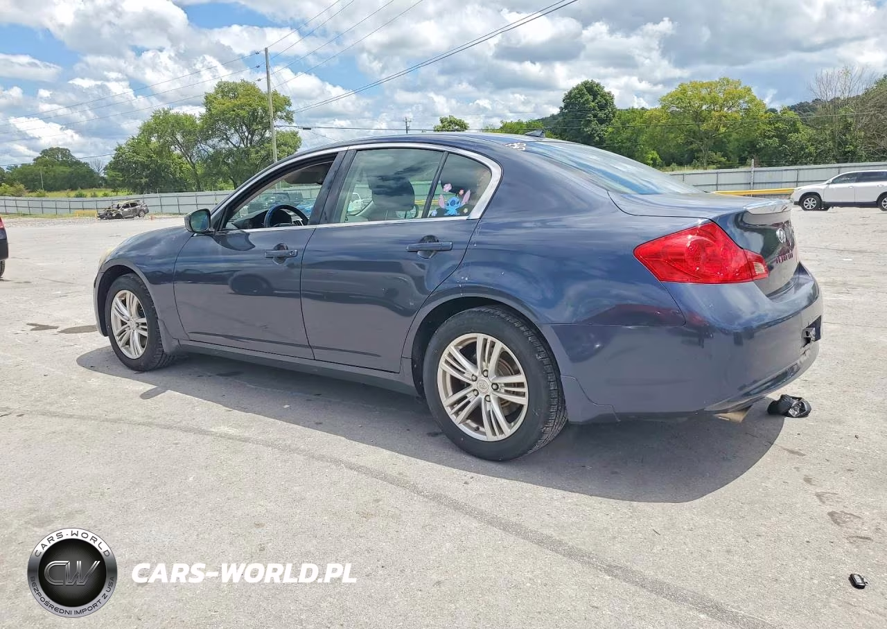 2011 Infiniti G VIN:JN1DV6AR6BM452021 - 2
