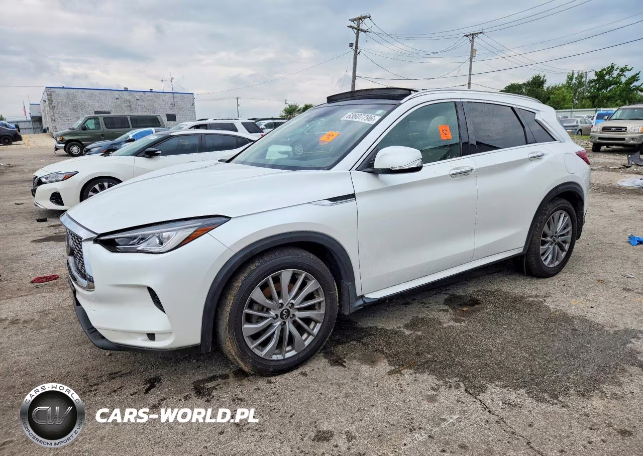 2023 Infiniti Qx50 Luxe VIN:3PCAJ5BB6PF123424 - 1