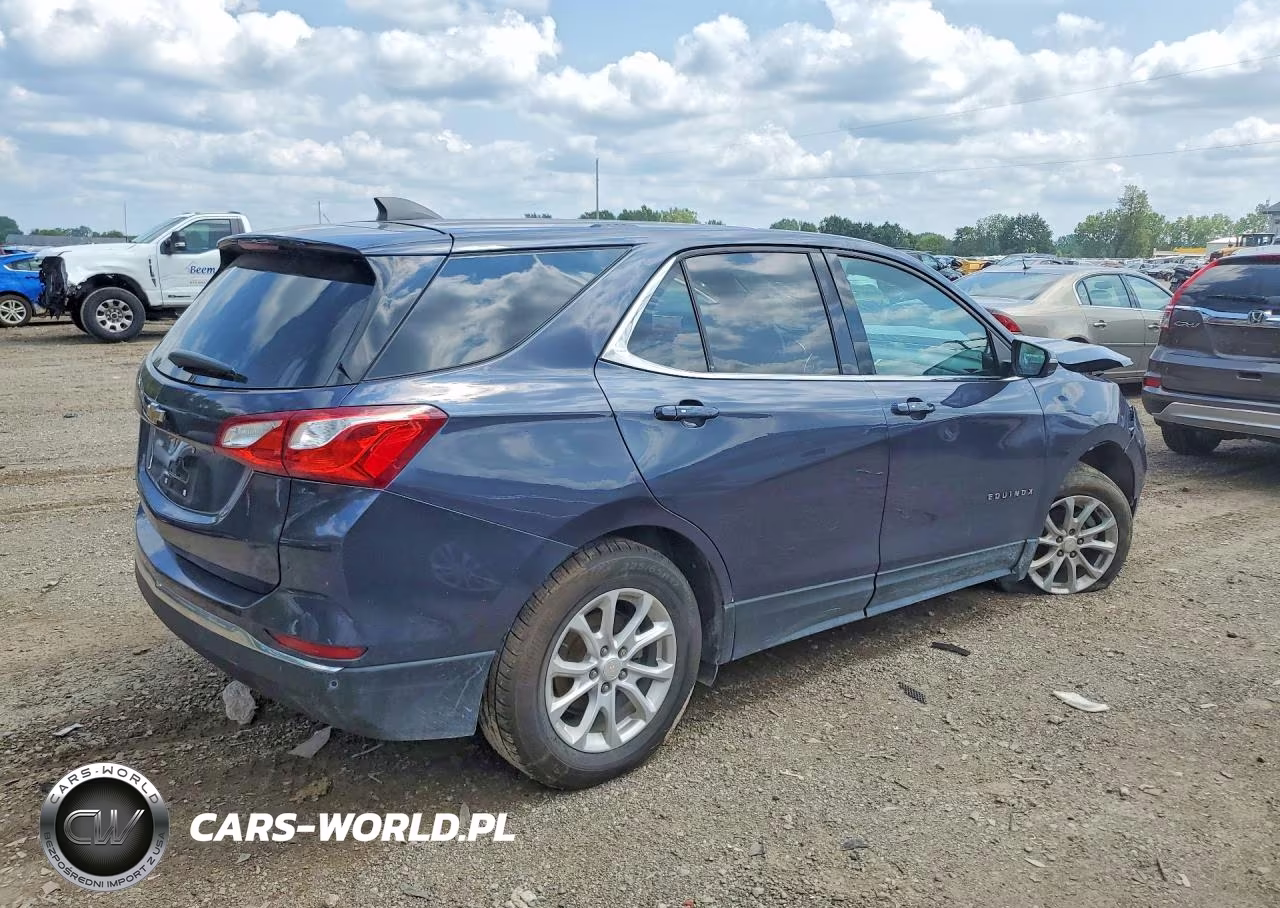 2018 Chevrolet Equinox Lt VIN:3GNAXSEV6JL397872 - 3