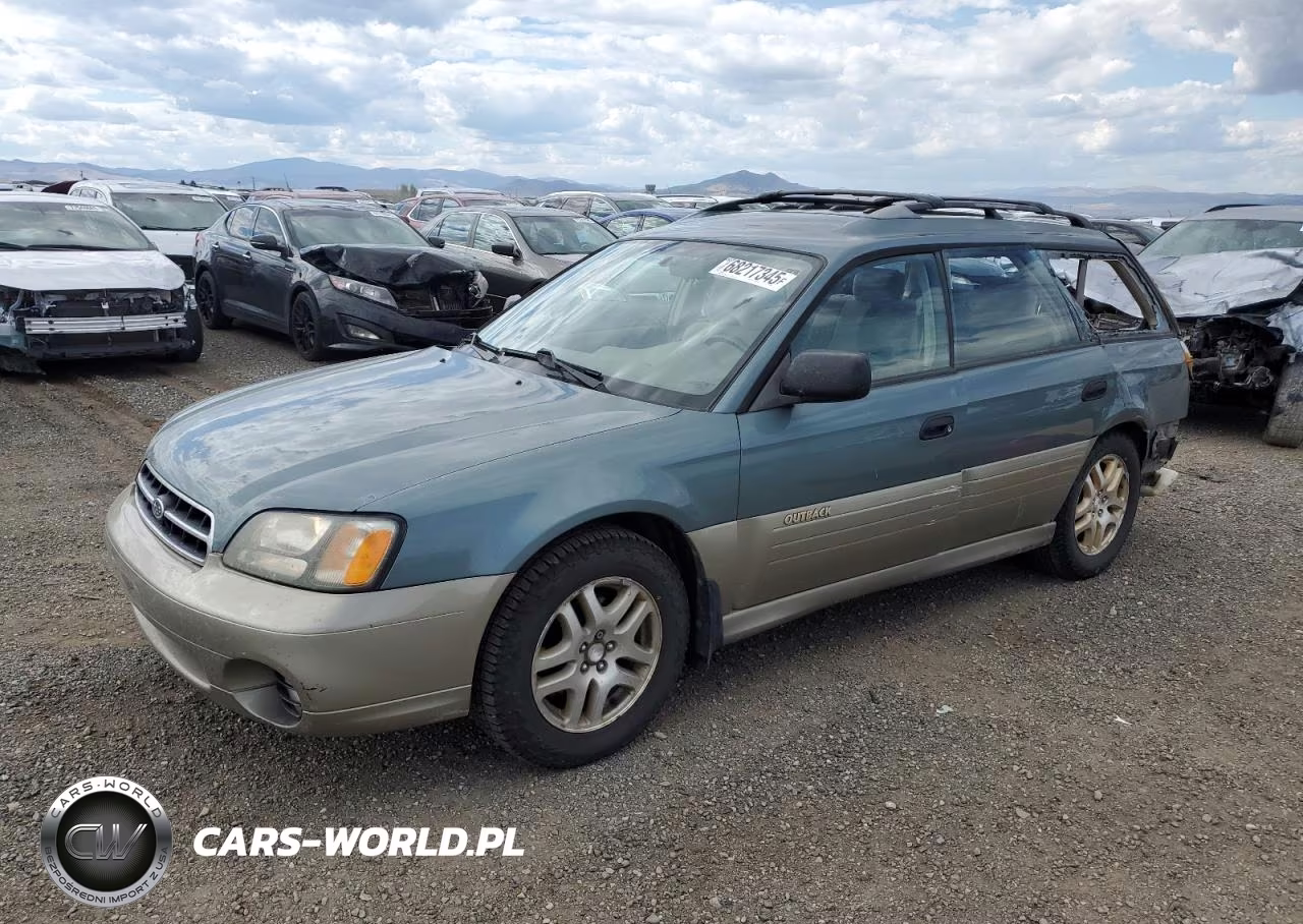 2002 Subaru Leg Outbk VIN:4S3BH665827645819 - 1