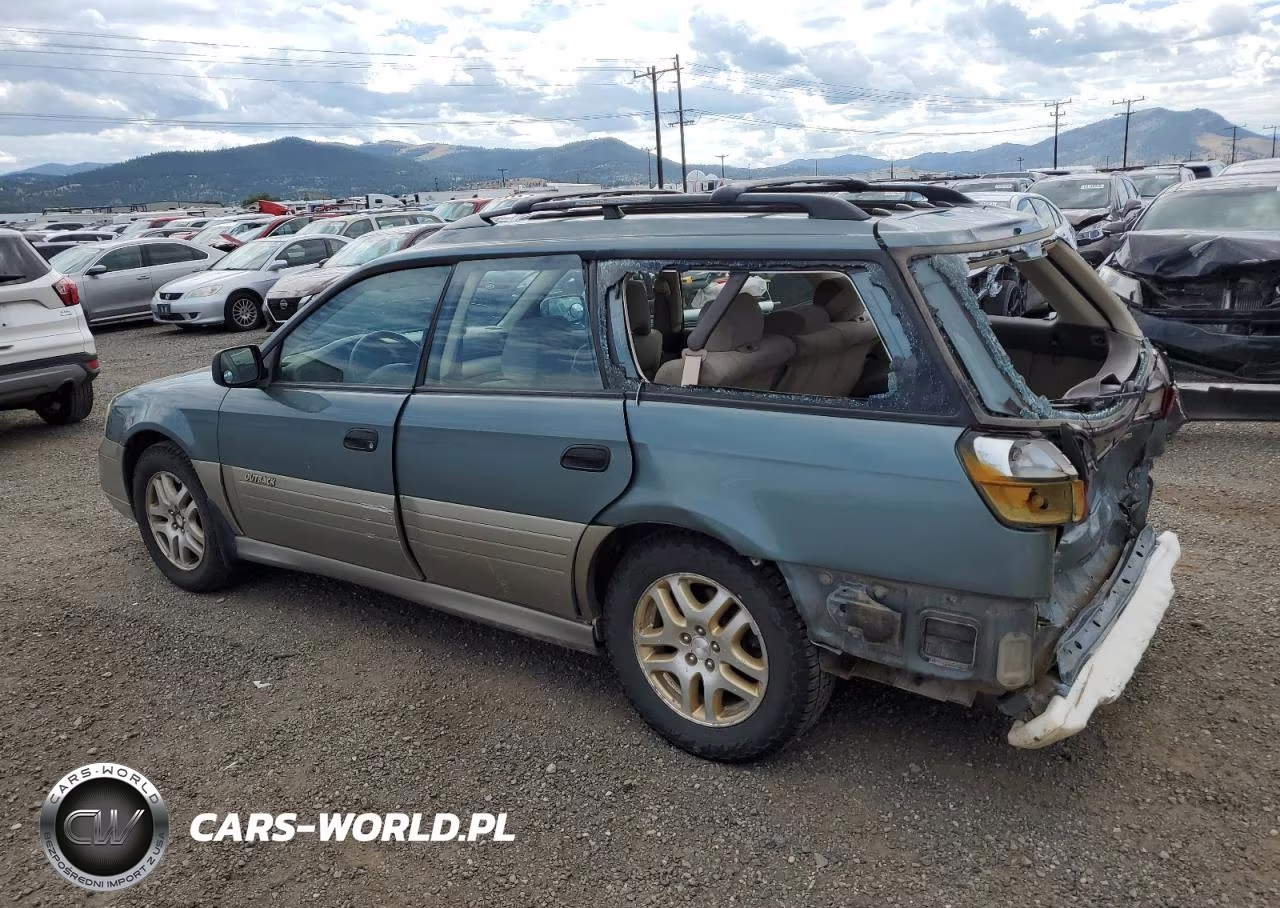 2002 Subaru Leg Outbk VIN:4S3BH665827645819 - 2