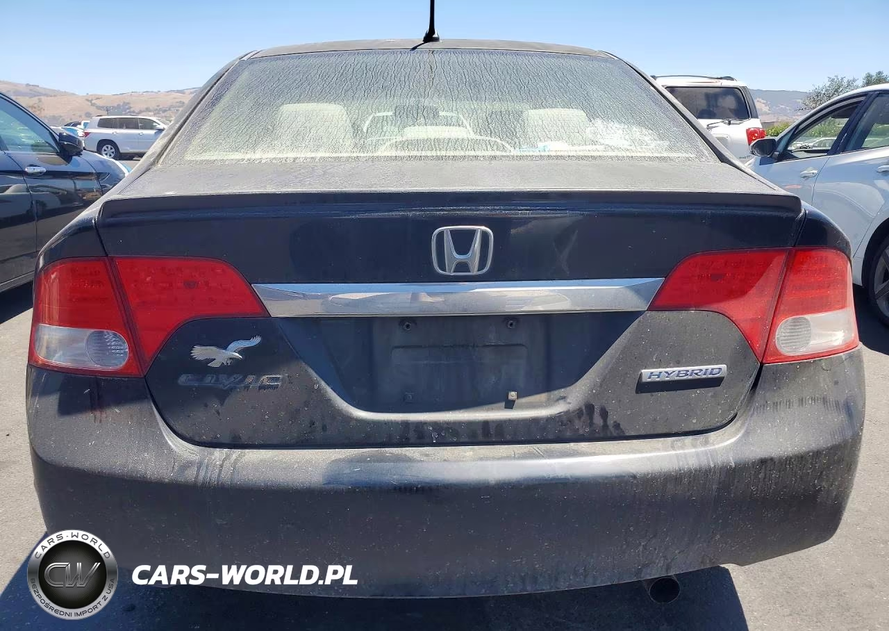 2009 Honda Civic Hybrid VIN:JHMFA36269S004345 - 6