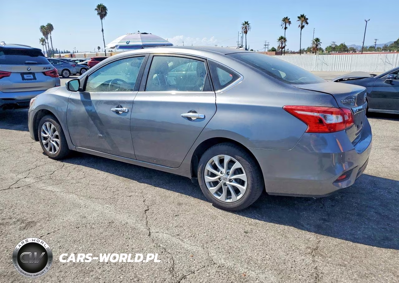 2018 Nissan Sentra Sv VIN:3N1AB7AP9JL642646 - 2
