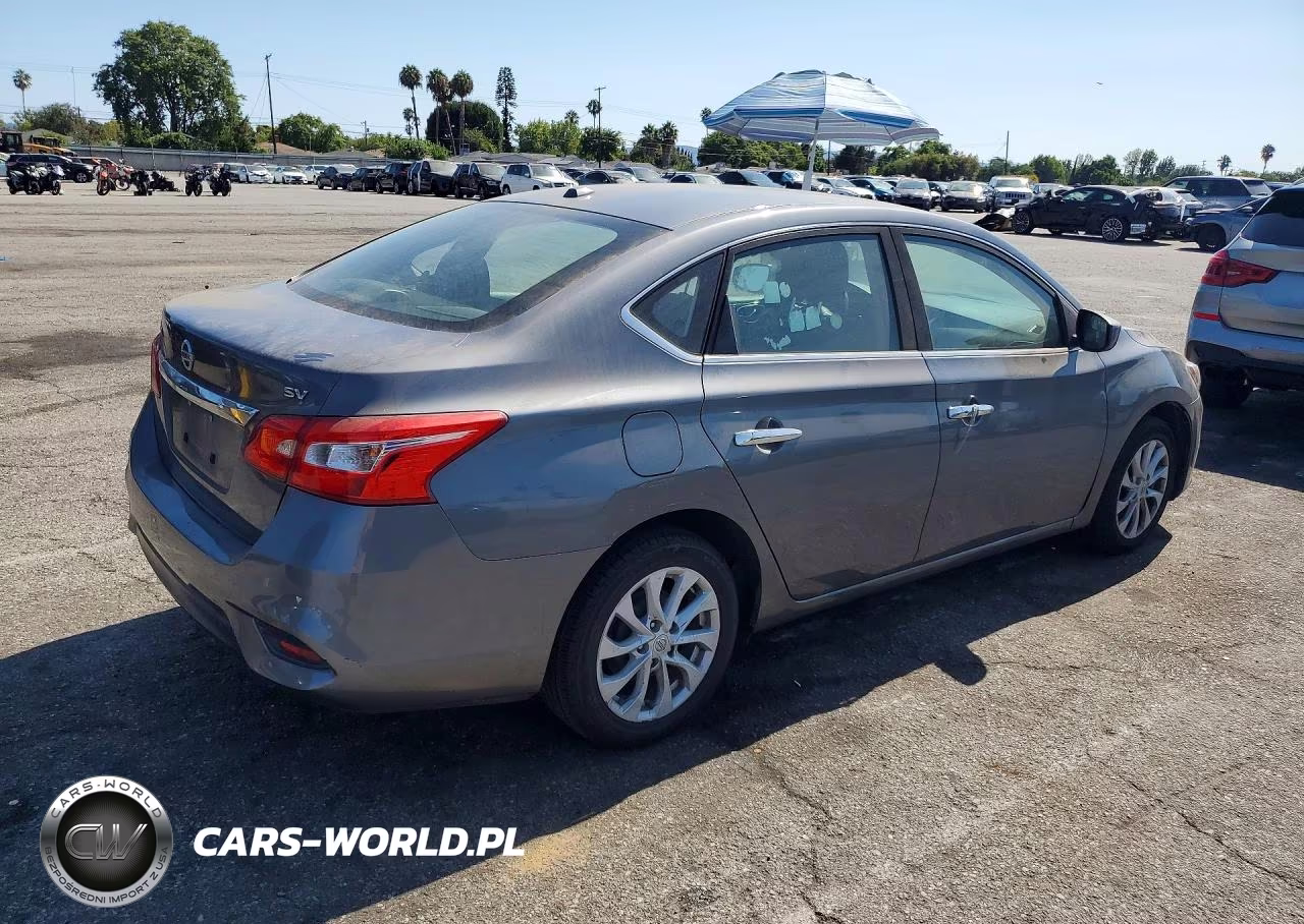 2018 Nissan Sentra Sv VIN:3N1AB7AP9JL642646 - 3