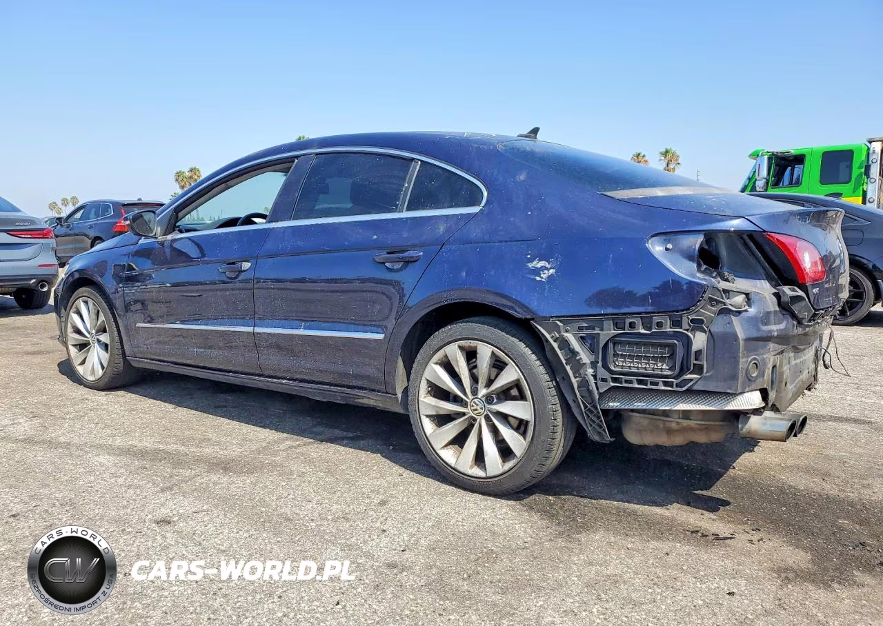2012 Volkswagen Cc Luxury VIN:WVWHP7ANXCE534356 - 2