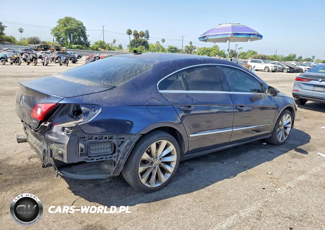 2012 Volkswagen Cc Luxury VIN:WVWHP7ANXCE534356 - 3