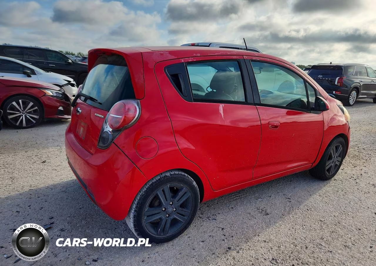 2013 Chevrolet Spark Ls VIN:KL8CB6S95DC624430 - 3