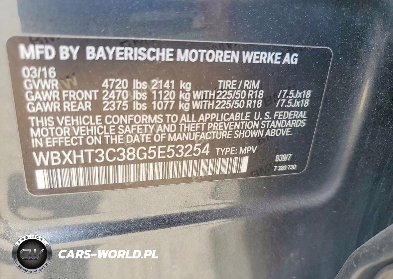 2016 BMW X1 xDrive28I VIN:WBXHT3C38G5E53254 - 13
