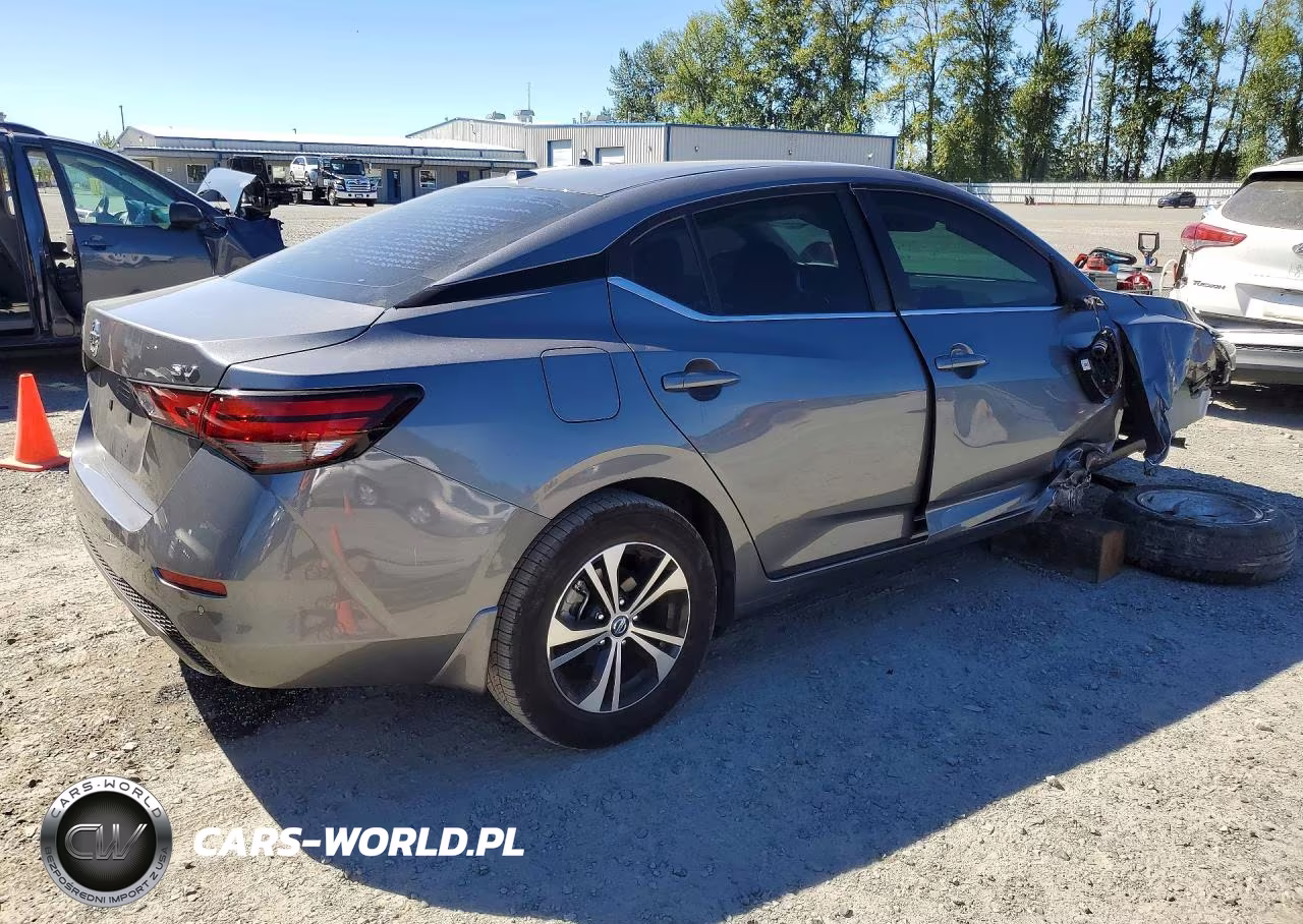 2020 Nissan Sentra Sv VIN:3N1AB8CV5LY297378 - 3