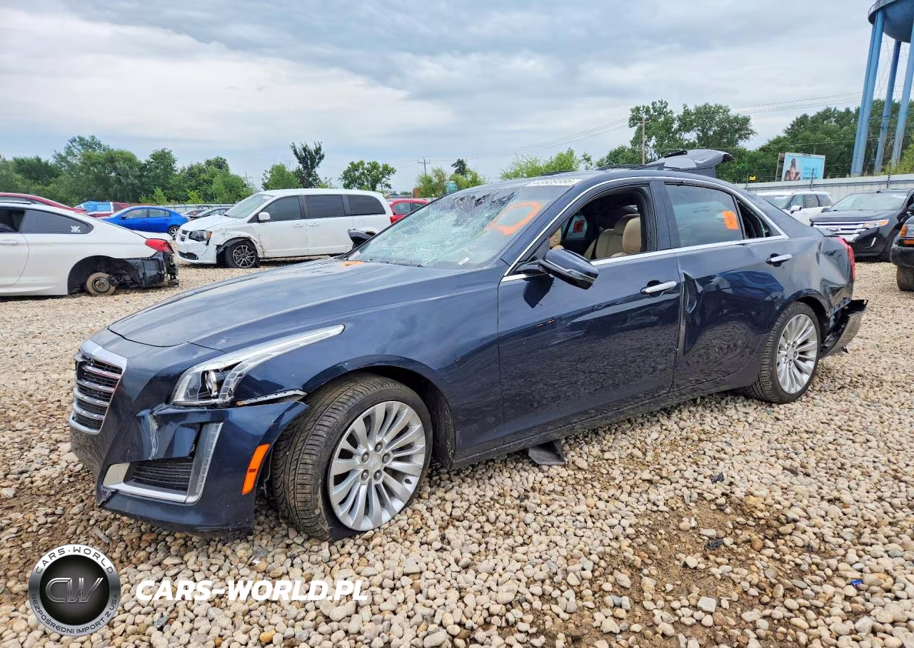 2018 Cadillac Cts Luxury VIN:1G6AX5SX6J0162050 - 1