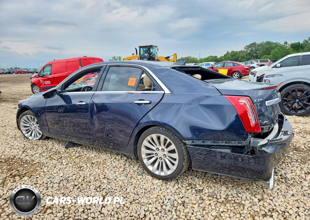 2018 Cadillac Cts Luxury VIN:1G6AX5SX6J0162050 - 2
