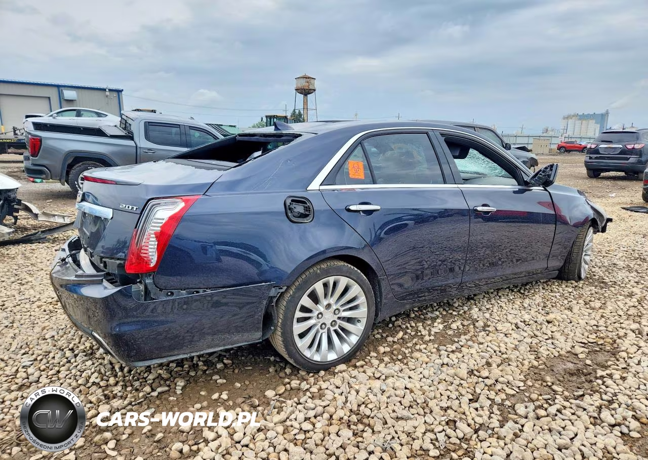 2018 Cadillac Cts Luxury VIN:1G6AX5SX6J0162050 - 3