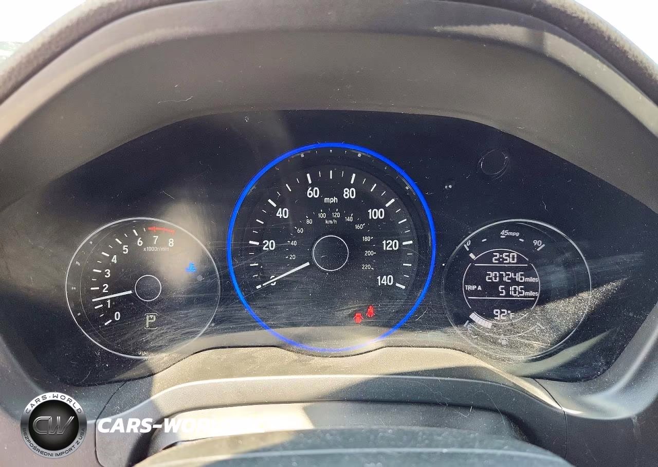 2016 Honda Hr-V Exl VIN:3CZRU6H71GM763954 - 9