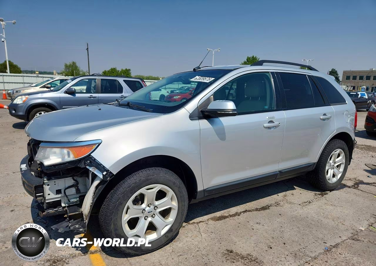 2014 Ford Edge Sel VIN:2FMDK4JC8EBB74704 - 1